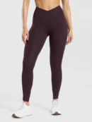 High Waisted Crossover Legging
